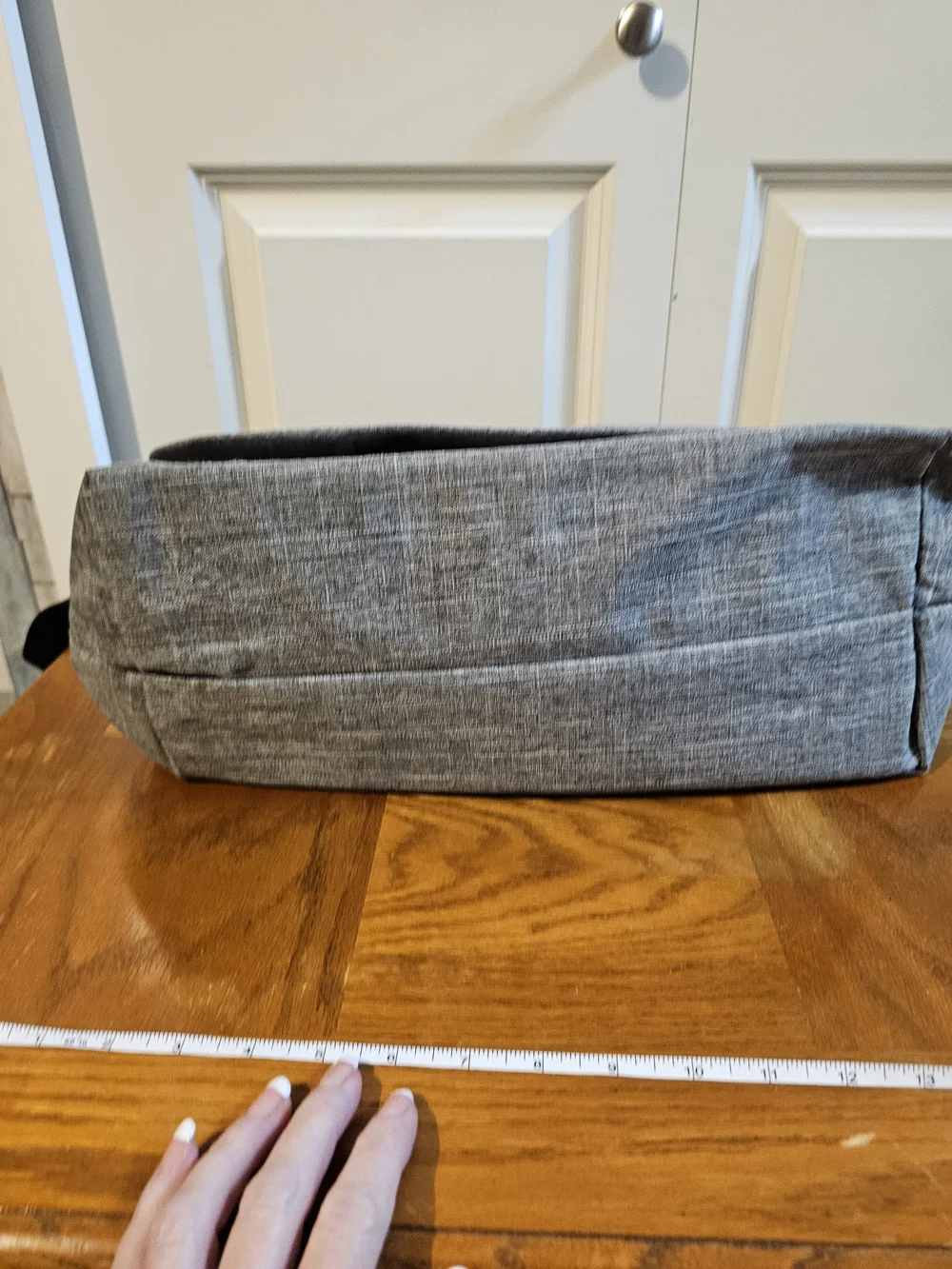 Herschel Supply Company Grey Messenger Laptop Bag with Front Flap